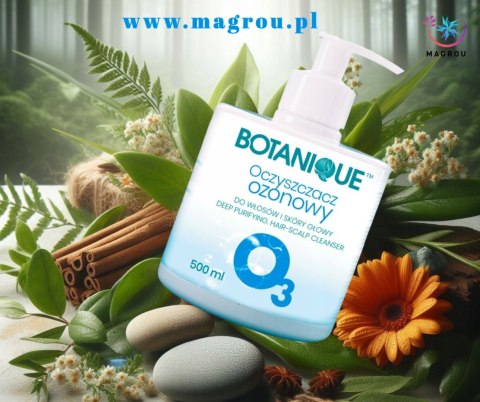Oczyszczacz ozonowy do włosów-ROZPUSZCZA SILIKONY PARABENY Botanique 500ml Oczyszczacz ozonowy do włosów-ROZPUSZCZA SILIKONY PARABENY Botanique 500ml